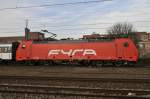 HSL FYRA 186 119 unterwegs nach Bw Watergraafsmeer am 02.04 2011.
