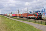 RFO 193 627 Raillogix mit dem Shuttle Duisburg, Rotterdam 2. Mai 2020.