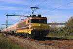 Am 15 Oktober 2026 wird von legaler Stelle RRF 4401 samt umgeleiteter Gaskesselwagenzug von Vlissingen SLoehaven nach Bad Bentheim bei Alverna fotografiert. 