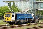Volker Rail ´Sherloc´ 946 0601 steht am 22 Augustus 2015 in Boxtel.
