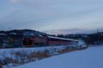 Ende Januar traf ich in Bod am nrdlichen Ende des Schienennetztes der norwegischen Staatsbahnen zwar keine Polarnacht mehr an, die wenigen Stunden mit Tageslicht erinnerten aber an eine Art stndige