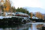BM 93.15 auf der Fahrt durch das obere Romsdalen; 02.10.2009