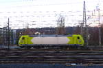 Lok 119 004-9 von Alpha-Trains fährt als Lokzug von Aachen-West nach Köln-Eifeltor und fährt in Richtung Aachen-Schanz in Richtung