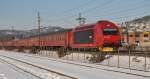 EL 18 2246 near Drammen March 27th 2008 with the morning train from Skien.