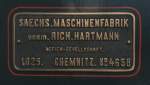 Die UHB Nr.6  Hland  wurde 1925 bei Hartmann in Chemnitz mit der Bau Nr. 4658 ausgeliefert. Sie ist zur Zeit nicht einsatzfhig. Srumsand, 14.11.2009