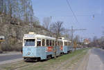 Oslo Oslo Sporveier SL 7 (Høka SM53 233 + Bw) Sognsveien am 8.