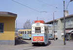 Oslo Oslo Sporveier SL 11 (Høka Bw 575 + SM53 229) Kjelsås (Endstation) am 8.