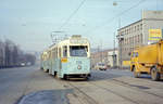 Oslo Oslo Sporveier (OS) SL 7 (Høka/Hägglund-SM53 230) am 28. Februar 1975. - Scan eines Farbnegativs. Film: Kodak Kodacolor X. Kamera: Kodak Retina Automatic II.