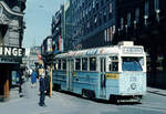 Oslo Oslo Sporveier SL 11 (Høka-Tw 226) Rosenkrantz gate am 7. Mai 1971. - Scan eines Diapositvs. Kamera: Minolta SRT-101.