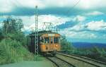 Oslo Holmenkollbanen am Holmenkollen 22-08-1979 