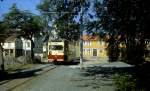 Trondheim Trondheim Sporvei SL 1 (Tw 14) Ila am 5. August 1982.