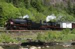 Type 30a 271 und Type 18c 255 zwischen Dale und Vaksdal; 07.06.2009