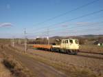 SKL 627.052 als 98941 bei Km 5,8 26.1.12 fhrt nach Wels kurz nach der Hst.Haiding 