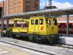 Bahndienstfahrzeug X628.007 der BB am 16.07.2004 im Hauptbahnhof Innsbruck.