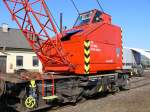 Kranwagen 9766 032-3 Oberbauwerk Zeltweg 18.02.2007