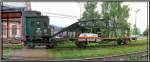 Dampfkran 916 811 im Eisenbahnmuseum Knittelfeld anlsslich des Andampfens 2007 am 19.05.2007