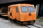 Draisine der Kapfenberger Lokalbahn noch zu Lebzeiten der Bahn (Kapfenberg am 14.08.1984).
