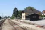 Einst BB-, nunmehr NVOG-Bahnhof Emmersdorf a.d.