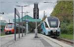 Der Westbahn ET 4010 ist in Bregenz eingetroffen.