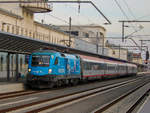 Graz. Am 22.05.2020 zieht die 470 002 den Eurocity 159 nach Wien, hier kurz vor der Abfahrt am Grazer Hauptbahnhof.