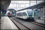 Ein 4062 der StLb verlässt den Hauptbahnhof Graz in Richtung Norden. 31.01.2023
