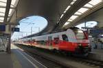 Cityjet 4744 562 der S-Bahn Steiermark im Hauptbahnhof Graz, 30.6.19  