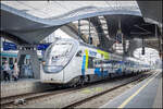 Ein  Westbahn Triebwagen    in Graz Hauptbahnhof am 22. Mai 2026 
