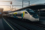 WSTBA RABe 501 042 am 19.09.2026 beim Halt in Graz Hbf.