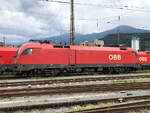 ÖBB 1016 035-8 abgestellt in Innsbruck Hbf.