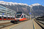 ÖBB 4024 060-7 verlässt Innsbruck Hbf in Richtung Brenner.