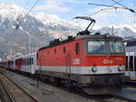 1144 008 im März 2017 in Innsbruck Hbf