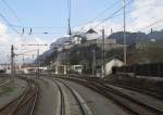 Der Bahnhof Kufstein mal aus anderer Sicht.