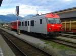 Ein CityShuttle Steuerwagen am 29.6.2015 in Lienz.