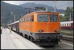 1142-635 mit Sonderzug in Mürzzuschlag am 10.06.2018.