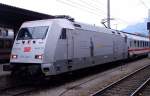 Am 2.6.2009 fuhr 101 034-7 mit dem IC 611  Jacques Lemans  von Salzburg nach Graz.