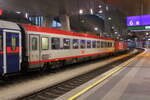 A-�BB 73 81 21-91 147-8 Bmz im REX 2531 aus Bratislava hl.st., am 27.07.2026 in Wien Hauptbahnhof.