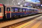 �BB nightjet A-�BB 73 81 21-91 125-4 Bmz im REX 2531 aus Bratislava hl.st., am 27.07.2026 in Wien Hauptbahnhof.