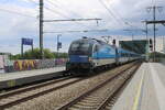 ČD railjet 1216 234 (91 81 1216 234-5 A-�BB) mit dem RJ 53  Vindobona  von Praha hl.n.