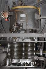 Doppelverbundluftpumpe Bauart Nielebock-Knorr der LOKTM 52.4984 am 08.Oktober 2016 in Trumau.