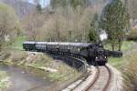 NLB 93.1420 am 19.April 2015 mit dem SR 14514 kurz vor dem Bf.