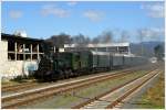 Dampflok 671 der GKB fhrt mit SPz 8467 von Graz Kflacherbahnhof nach Kflach zum heurigen Lipizzaner Almabtrieb. 
Graz 11.9.2010