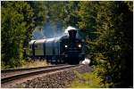 Dampflok 671 der GKB fhrt mit SPz 8467 von Graz Kflacherbahnhof nach Kflach zum heurigen Lipizzaner Almabtrieb. 
Lieboch 11.9.2010 