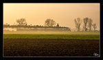 Im Morgennebel dampft 310.23, mit dem SDZ 17264 von Wien Heiligenstadt nach Krems an der Donau.