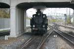 SEK 30.33 wendet am 10.November 2013 im Bf. Liesing von SR 19100 auf SR 19101.