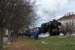 52.4984  Eberhard  war am 07.12.2019 mit dem Nikolodampfzug auf der Kaltenleutgeber Bahn unterwegs.