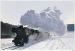 52.7612 mit dem SDZ R 16102. Hier bei der EK vor Naglern, 23.1.2010.