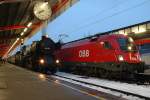 52.4984 wartet am 6.1.2006 in Wien Sd auf ihre Abfahrt als Sdz 16011