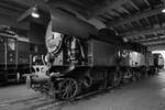 Die Dampflokomotive 78 618 stammt aus dem Jahr 1938 und ist Teil der Ausstellung im Lokpark Ampflwang.