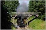 92.2271 am 8.8.2010 von Zwettl nach Martinsberg-Gutenbrunn im Waldeinschnitt kurz vor Ottenschlag mit der Seufzerbrcke als Fotomotiv aufgenommen.