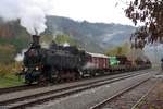 NBIK 93.1332 am 24.Oktober 2020 als NF 14790 (Launsdorf-Hochosterwitz - Wietersdorf - Launsdorf-Hochosterwitz) im Bahnhof Brückl.